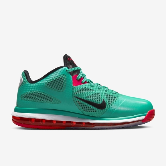 Nike Lebron 9 Low Reverse Liverpool Men's Green Sneakers New Size 7 - Picture 3 of 11